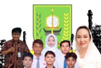 Enam pelajar Natuna yang mendapatkan Beasiswa AKA Migas Cepu. Foto: Bagian kerja sama Pemkab Natuna