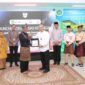PT. Bank Riau Kepri Syariah (Perseroda) resmi meluncurkan program Digitalisasi Keuangan di lingkungan Madrasah Aliyah Negeri (MAN) Tanjungpinang, Jumat (20/6), bertempat di Gedung Laboratorium dan Perpustakaan MAN Tanjungpinang. Foto: INIKEPRI.COM/Tanjungpinangkota.go.id