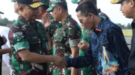Panglima TNI, Jenderal Agus Subiyanto, S.E., M.Si., melakukan kunjungan kerja strategis ke Batam, Selasa (3/6/2025). Foto: INIKEPRI.COM