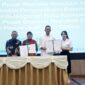 Pemerintah Kota (Pemko) Batam bersama Badan Pengusahaan (BP) Batam menandatangani nota kesepahaman (MoU) dengan Badan Pusat Statistik (BPS) Republik Indonesia, Rabu (4/6/2025). Penandatanganan ini berlangsung di Balairungsari, Lantai 3 Gedung Bida Utama BP Batam. Foto: INIKEPRI.COM