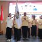 Wali Kota Batam, Amsakar Achmad secara resmi melantik dan mengukuhkan Pengurus Forum Kewaspadaan Dini Masyarakat (FKDM) Kota Batam dan Kecamatan se-Kota Batam Periode 2025–2030, di Aula Mini Universitas Riau Kepulauan Batam, Senin (16/6/2025). Foto: INIKEPRI.COM/Media Center Batam 