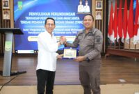 Amsakar saat membuka kegiatan Penyuluhan Perlindungan Terhadap Perempuan dan Anak serta TPPO, di Kantor Wali Kota Batam, Kamis (19/6/2025). Foto: INIKEPRI.COM