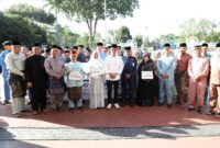 acara pelepasan kafilah yang digelar di halaman Kantor Wali Kota Batam, Jumat (20/6/2025). Foto: INIKEPRI.COM