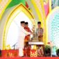 pembukaan Seleksi Tilawatil Qur’an dan Hadits (STQH) ke-XI tingkat Provinsi Kepulauan Riau (Kepri) yang berlangsung di Kota Tanjungpinang, Sabtu malam (21/6/2025). Foto: INIKEPRI.COM