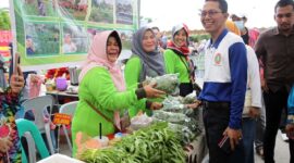 Wali Kota Batam Amsakar Achmad meninjau salah satu pedagang UMKM beberapa waktu lalu. Foto: INIKEPRI.COM