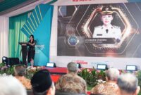 Wakil Wali Kota Batam/Kepala BP Batam, Li Claudia Chandra saat memberi sambutan diacara Grand Opening RSAB Batu Aji Batam pada Kamis (26/06/2025). Foto: INIKEPRI.COM/Media Center Batam 