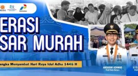 Flyer pasar murah Pemko Batam jelang Iduladha. Foto: Istimewa 