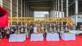 Anggota Bidang Administrasi dan Keuangan BP Batam, Alexander Zulkarnain menghadiri peluncuran 