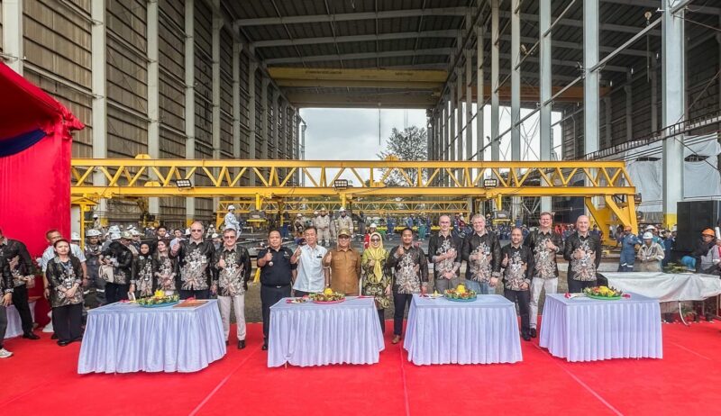 Anggota Bidang Administrasi dan Keuangan BP Batam, Alexander Zulkarnain menghadiri peluncuran 