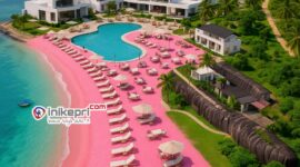 Inilah ilustrasi gambaran masa depan Batu Kapal, Natuna – kawasan yang dulunya sederhana, kini siap disulap jadi destinasi wisata estetik ala beach club kekinian. Foto: INIKEPRI.COM