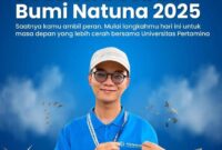 Beasiswa Sobat Bumi Natuna 2025. Foto: Instagram @pertamina.foundation