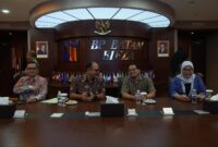 Sekretariat Jenderal DPR RI melalui Kepala Bagian Administrasi Barang Milik Negara (BMN), Dedy Bagus Prakasa dan tim mengunjungi BP Batam untuk mempelajari tata cara pengelolaan aset BP Batam berdasarkan Peraturan Menteri Keuangan (PMK) Nomor 171 Tahun 2023 pada Rabu (11/6/2025) di Marketing Centre. Foto: INIKEPRI.COM/BP Batam
