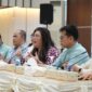 Badan Pengusahaan (BP) Batam melalui Anggota/Deputi Bidang Pelayanan Umum, Ariastuty Sirait, menggelar silaturahmi dan sosialisasi lahan agribisnis kepada warga Temiang yang beraktifitas di Kawasan Agribisnis Temiang BP Batam, di  Balairungsari, Bida Utama pada Jumat (13/6/2025). Foto: INIKEPRI.COM/BP Batam 