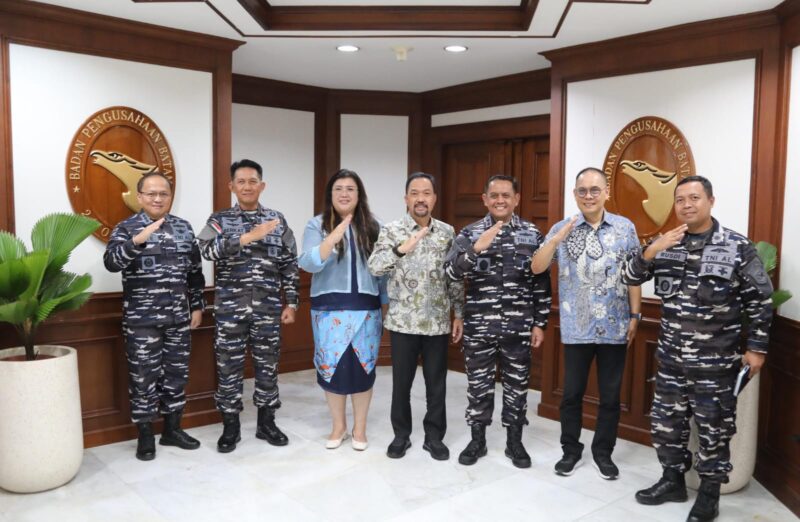 Badan Pengusahaan (BP) Batam menerima kunjungan kerja dan silaturahmi Wakil Komandan Pushidrosal Laksamana Muda TNI, Bambang Irawan di Gedung Bida Utama, Rabu (18/6/2025). Foto; INIKEPRI.COM/BP Batam 
