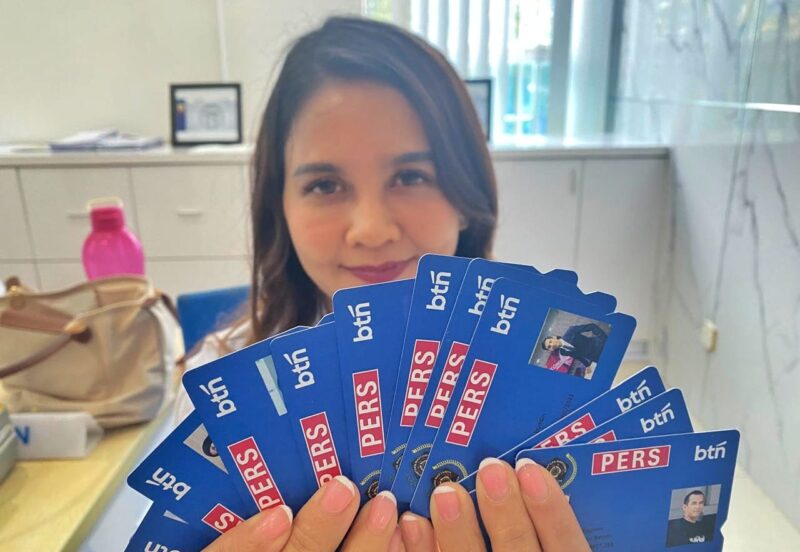 Kartu ATM dari BTN kerjasama dengan PWI Kota Batam. Foto: INIKEPRI.COM