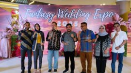 Pembukaan Fantasy Wedding Expo 2025 yang ditaja oleh PT Zapin Indo Yaman. Foto: INIKEPRI.COM