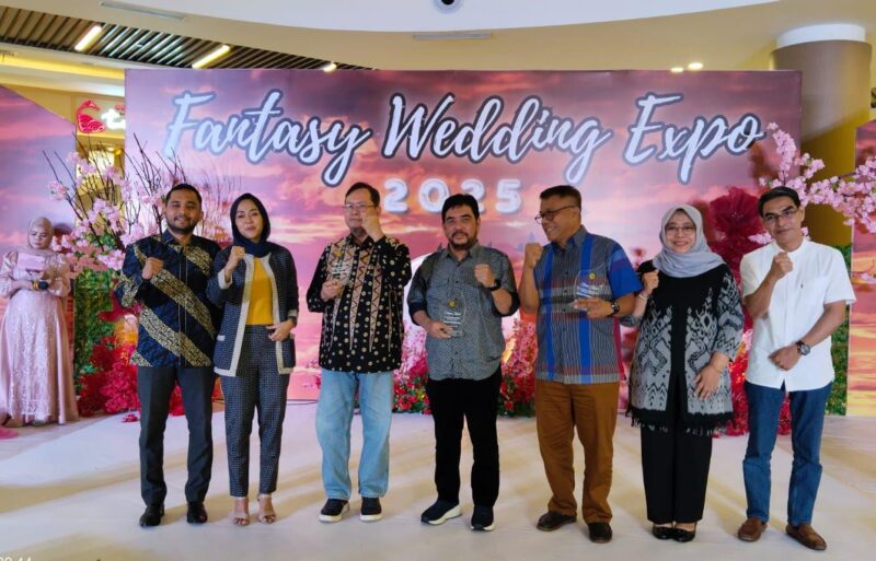 Pembukaan Fantasy Wedding Expo 2025 yang ditaja oleh PT Zapin Indo Yaman. Foto: INIKEPRI.COM