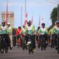 Polda Kepulauan Riau (Kepri) menyemarakkan peringatan Hari Bhayangkara ke-79 dengan menggelar kegiatan Fun Bike bersama masyarakat di kawasan Coastal Area, Tanjung Balai Karimun, Minggu (29/6/2025). Foto: INIKEPRI.COM