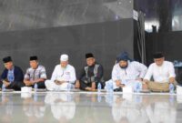 Pemerintah Kota Tanjungpinang memperingati Tahun Baru Islam 1 Muharram 1447 Hijriah bersama masyarakat di Masjid Baiturrahman, Jalan Sei Jang, Minggu (29/6/2025). Foto: INIKEPRI.COM/Tanjungpinangkota