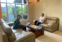 Komandan Lanud Hang Nadim, Letkol Pnb Hendro Sukamdani, M.Tr.Opsla, melakukan kunjungan kehormatan (anjangsana) ke Kantor Pertanahan (BPN) Kota Batam, Rabu (11/6). Foto: INIKEPRI.COM