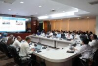 Badan Pengusahaan Batam (BP Batam) dan Badan Pusat Statistik (BPS) Provinsi Kepri dalam rapat koordinasi yang berlangsung di Gedung Marketing Centre BP Batam, Selasa (17/6/2025). Foto: INIKEPRI.COM/BP Batam 