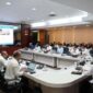 Badan Pengusahaan Batam (BP Batam) dan Badan Pusat Statistik (BPS) Provinsi Kepri dalam rapat koordinasi yang berlangsung di Gedung Marketing Centre BP Batam, Selasa (17/6/2025). Foto: INIKEPRI.COM/BP Batam 