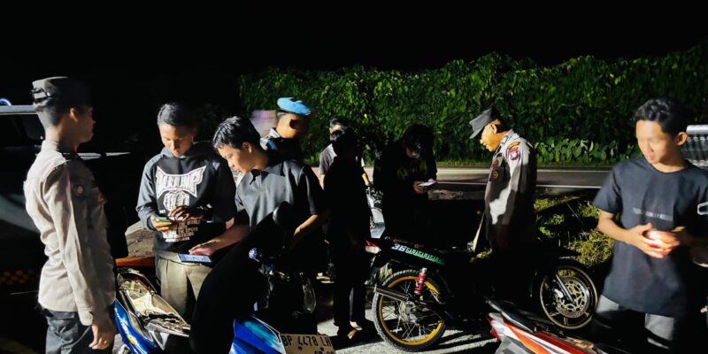 Patroli Cipkon Polres Lingga. Foto: INIKEPRI.COM