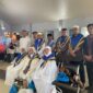 Enam orang jemaah haji asal Kabupaten Kepulauan Anambas yang tergabung dalam kelompok terbang (kloter) 1 dan 2 Debarkasi Batam diberangkatkan kembali ke daerah asal mereka, Senin (16/6/2025) pagi. Foto: INIKEPRI.COM

