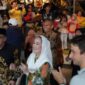 Suasana penuh kehangatan dan kebersamaan membalut malam Gala Dinner yang diselenggarakan di Pos Lintas Batas Negara (PLBN) Serasan, Minggu malam (15/6). Foto: INIKEPRI.COM
