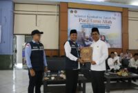 Jemaah haji yang berasal dari Provinsi Riau meliputi Rokan Hilir, Kuantan Singingi, Rokan Hulu, Bengkalis, Pekanbaru, Indragiri Hilir, Dumai, Kampar, Meranti, Siak, Pelalawan, dan Indragiri Hulu mendarat pada Jumát, 27 Juni 2025 pukul 10.23 WIB. Foto: INIKEPRI.COM