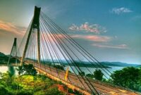 Jembatan Barelang, ikon Kota Batam. Foto: Istimewa 