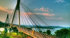 Jembatan Barelang, ikon Kota Batam. Foto: Istimewa 
