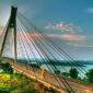 Jembatan Barelang, ikon Kota Batam. Foto: Istimewa 