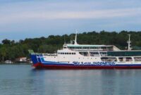 Roro Telagapuggur-Kuala Tungkal. Foto: Istimewa 