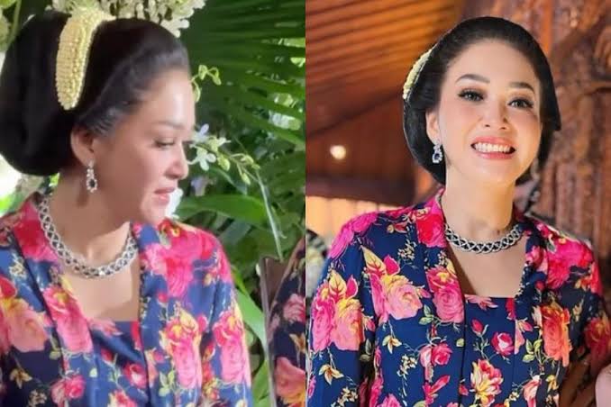 Maia Estianty di pernikahan Al Ghazali. Foto: Istimewa