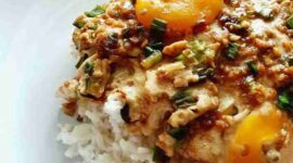 Nasi telur kecap krispi. Foto: Istimewa 