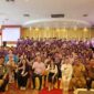 Li Claudia Chandra saat membuka acara Hamba Tuhan Bermazmur I, di Hotel Vista Batam, Senin (7/7/2025). Foto: INIKEPRI.COM/Media Center Batam 