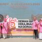 Ketua Dewan Kerajinan Nasional Daerah (Dekranasda) Kota Batam, Hj. Erlita Amsakar hadir langsung pada puncak acara Hari Ulang Tahun (HUT) ke-45 Dewan Kerajinan Nasional (Dekranas) di Kota Balikpapan, Kalimantan Timur, Rabu 10 Juli 2025. Foto: INIKEPRI.COM/Media Center Batam 