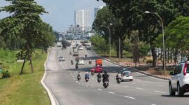 Salah satu ruas jalan di Kota Batam. Foto: INIKEPRI.COM