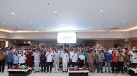 silaturahmi antara Wali Kota Batam, Amsakar Achmad dan Wakil Wali Kota Batam, Li Claudia Chandra bersama Ikatan Pendeta Menetap Batam (IPMB). Foto: INIKEPRI.COM/Media Center Batam 