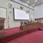 Amsakar saat menghadiri rapat paripurna di DPRD Kota Batam, Senin (28/7/2025). Foto: INIKEPRI.COM