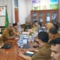 rapat internal untuk menindaklanjuti arahan Menteri Sosial Republik Indonesia mengenai program Sekolah Rakyat. Foto: INIKEPRI.COM/NatunaKab 