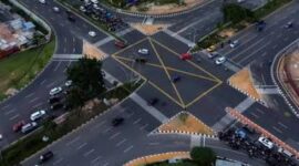 Simpang Frangki. Foto: Tangkapan Layar 