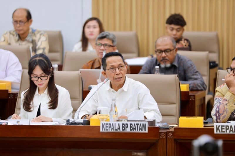 Kepala BP Batam, Amsakar Achmad, bersama Wakil Kepala BP Batam, Li Claudia Chandra. Foto: INIKEPRI.COM/BP Batam 