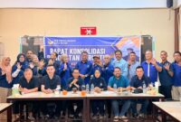 Rapat konsolidasi dan penguatan internal DPD Partai NasDem Kota Batam. Foto: INIKEPRI.COM