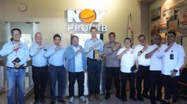Anggota/Deputi Bidang Investasi dan Pengusahaan BP Batam, Fary Francis pada Rabu (16/7/2025), mengunjungi PT NOV Profab di Kawasan Batu Ampar. Foto: INIKEPRI.COM/BP Batam 