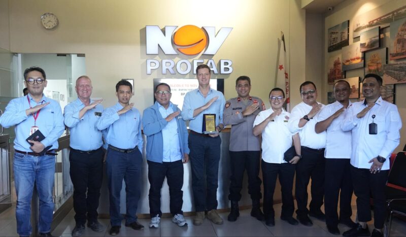 Anggota/Deputi Bidang Investasi dan Pengusahaan BP Batam, Fary Francis pada Rabu (16/7/2025), mengunjungi PT NOV Profab di Kawasan Batu Ampar. Foto: INIKEPRI.COM/BP Batam 