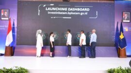 Badan Pengusahaan Batam kembali melakukan inovasi baru bagi akselerasi dunia investasi dan transformasi pelayanan bagi dunia usaha, dengan meluncurkan Dashboard Investasi dan memperkenalkan Duta Investasi Batam 2025, pada Jum'at pagi (18/7/2025). Foto: INIKEPRI.COM/BP Batam 