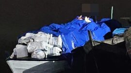 Kapal kayu Nasya yang diamankan. Foto: INIKEPRI.COM/Bea Cukai Batam 