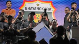 Bhayangkara FC Resmi Berpindah ke Lampung, Siap Guncang Liga 1 dari Tanah Saburai. Foto Humas Kemenpora